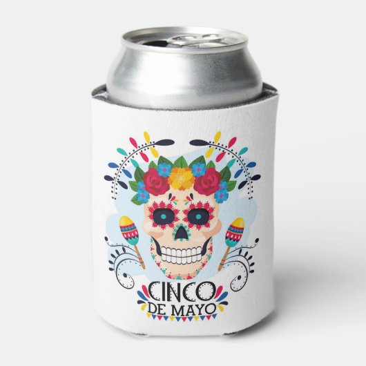 Cinco De Mayo Can Cooler Dosenkühler (Kanne Vorderseite)