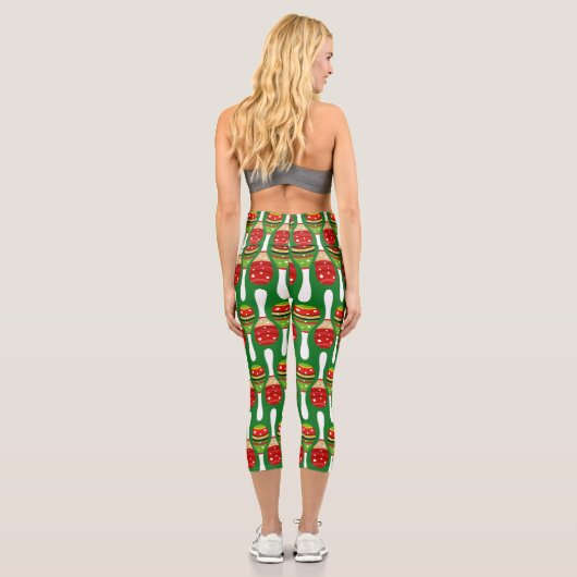 Cinco De Mayo Capri Leggings (Rückseite)
