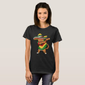 Cinco De Mayo Cat Dabbing T-Shirt (Vorne ganz)