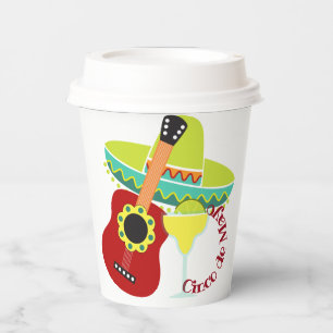 Cinco de Mayo Celebration 8oz. Pappbecher