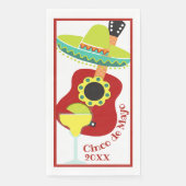 Cinco de Mayo Celebration Guest Napkin Serviette (Vorderseite)