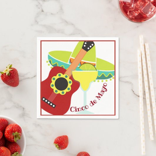 Cinco de Mayo Celebration Serviette (Beispiel)