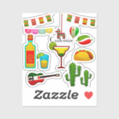 Cinco de Mayo Celebration Thunder_Cove Aufkleber (Blatt)