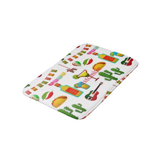 Cinco de Mayo Celebration Thunder_Cove Badematte (Schrägansicht)