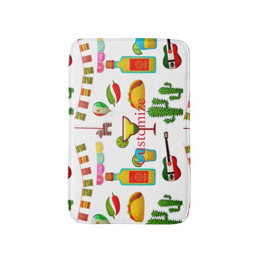 Cinco de Mayo Celebration Thunder_Cove Badematte (Vorderseite Vertikal)