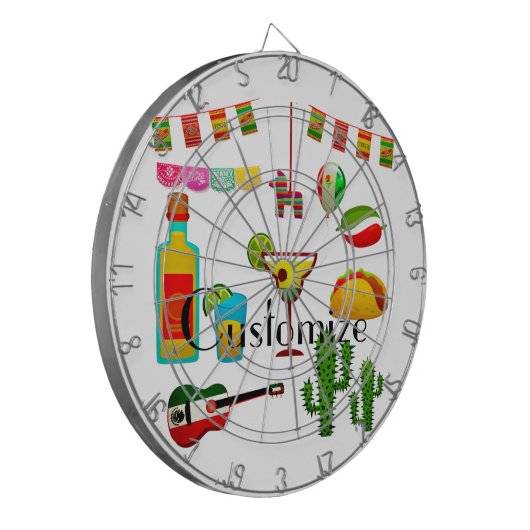 Cinco de Mayo Celebration Thunder_Cove  Dartscheibe (Vorderseite Links)