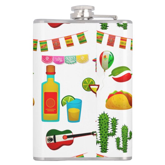 Cinco de Mayo Celebration Thunder_Cove Flachmann (Rückseite)