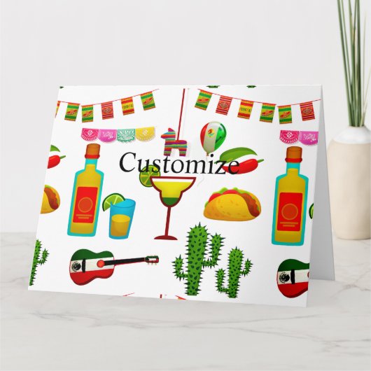 Cinco de Mayo Celebration Thunder_Cove Karte (Vorderseite)