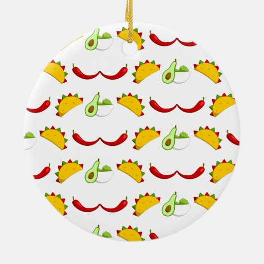 Cinco de Mayo Celebration Thunder_Cove Keramik Ornament (Hinten)