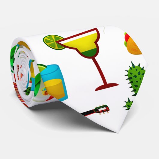 Cinco de Mayo Celebration Thunder_Cove Krawatte (Gerollt)