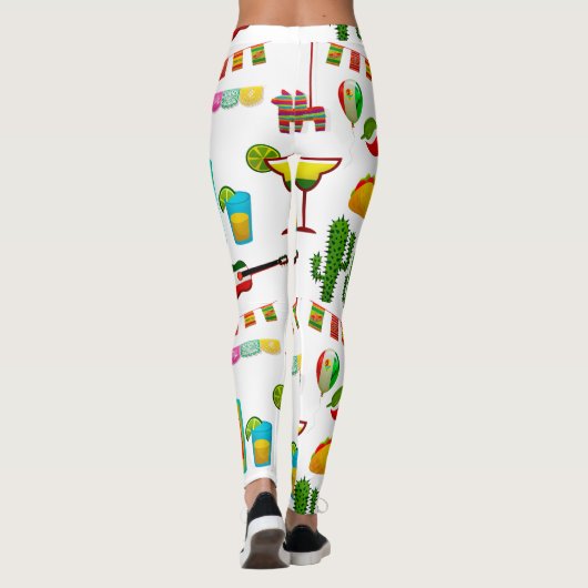 Cinco de Mayo Celebration Thunder_Cove  Leggings (Rückseite)