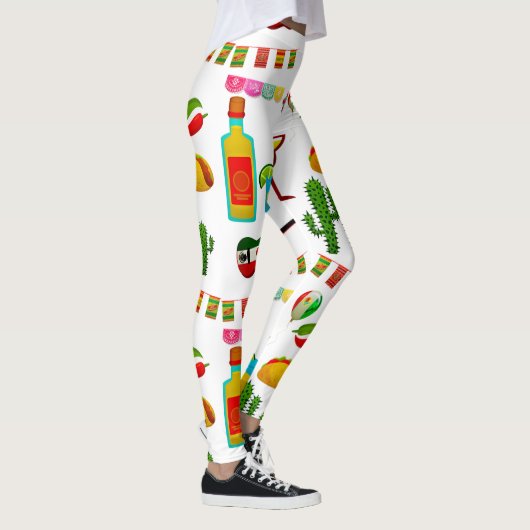 Cinco de Mayo Celebration Thunder_Cove  Leggings (Rechts)