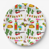 Cinco de Mayo Celebration Thunder_Cove   Pappteller (Vorderseite)