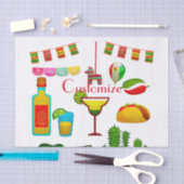 Cinco de Mayo Celebration Thunder_Cove Seidenpapier (Handwerk)