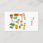 Cinco de Mayo Celebration Thunder_Cove Visitenkarte (Rückseite)