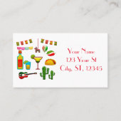 Cinco de Mayo Celebration Thunder_Cove Visitenkarte (Vorderseite)