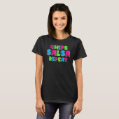 Cinco De Mayo Chips Salsa Repeat Boys Kinder Fraue T-Shirt (Vorne ganz)