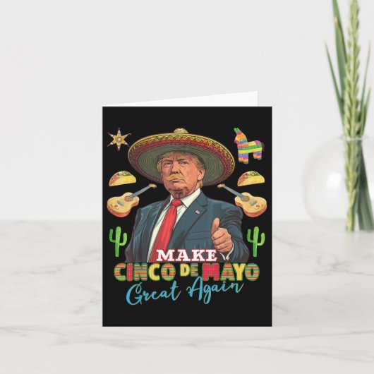 Cinco De Mayo Cinco De Mayo Wieder groß Karte (Vorderseite)