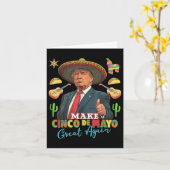 Cinco De Mayo Cinco De Mayo Wieder groß Karte (Gelbe Blume)