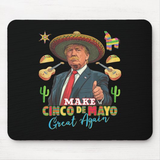 Cinco De Mayo Cinco De Mayo Wieder groß Mousepad (Vorne)