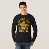 Cinco de Mayo Cinco de Meow Ideen für Frauen T-Shirt (Vorne ganz)