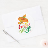 Cinco De Mayo Classic Round Sticker (Umschlag)