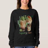Cinco De Mayo Coffee Cup Latte Mexican Fiesta Sweatshirt (Vorderseite)