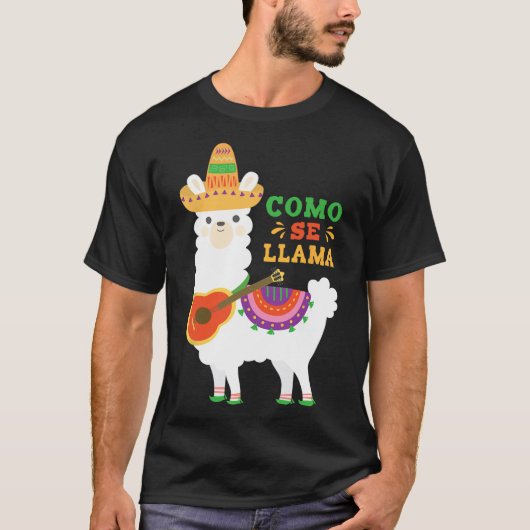 Cinco De Mayo Como Se Llama Shirt Funny What's you (Vorderseite)