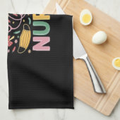 Cinco De Mayo Coquette Bow Nacho Average Nurse Nur Geschirrtuch (Viertel Falte)