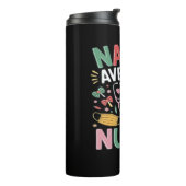 Cinco De Mayo Coquette Bow Nacho Average Nurse Nur Thermosbecher (Nach links gedreht)