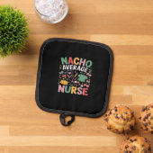 Cinco De Mayo Coquette Bow Nacho Average Nurse Nur Topflappen (Oben Unten)