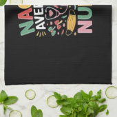 Cinco De Mayo Coquette Bow Nacho Durchschnittliche Geschirrtuch (Gefaltet)