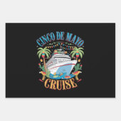 Cinco De Mayo Cruise Mexiko Schiff Fiesta Geschenkpapier Set (Vorderseite)