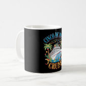 Cinco De Mayo Cruise Mexiko Schiff Fiesta Kaffeetasse (Vorderseite Links)