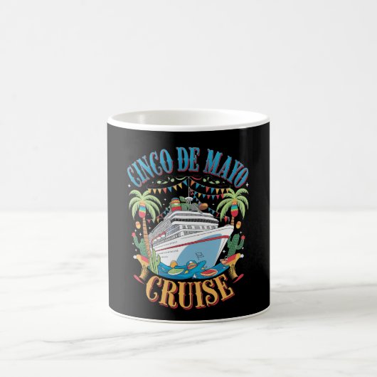 Cinco De Mayo Cruise Mexiko Schiff Fiesta Kaffeetasse (Mittel)