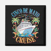 Cinco De Mayo Cruise Mexiko Schiff Fiesta Magnet (Vorne)