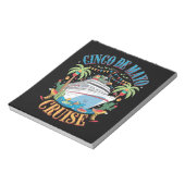 Cinco De Mayo Cruise Mexiko Schiff Fiesta Notizblock (Rotiert)