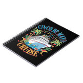 Cinco De Mayo Cruise Mexiko Schiff Fiesta Notizblock (Linke Seite)