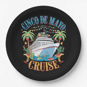 Cinco De Mayo Cruise Mexiko Schiff Fiesta Pappteller