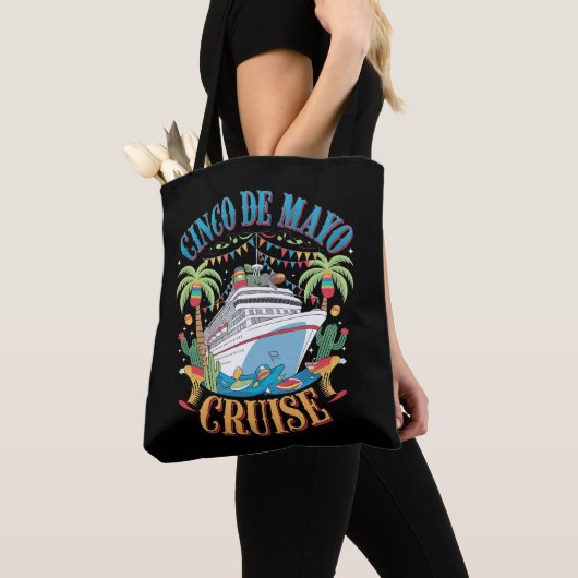 Cinco De Mayo Cruise Mexiko Schiff Fiesta Tasche (Von Nahem)