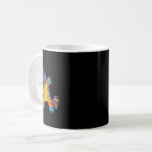 Cinco de Mayo Dabbing Donkey Pinata Fun Mexican Da Kaffeetasse (Vorderseite Links)