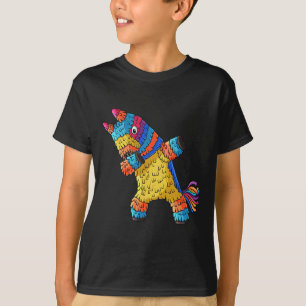 Cinco de Mayo Dabbing Donkey Pinata Fun Mexican Da T-Shirt