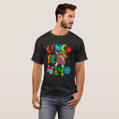 Cinco De Mayo Dabbing Mexican Poncho Party Fiesta  T-Shirt (Vorne ganz)