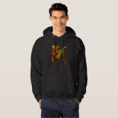 Cinco de Mayo Dabbing Mexican Poncho Sombrero Hat Hoodie (Vorne ganz)
