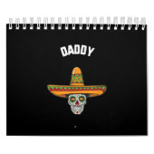 Cinco De Mayo Daddy Sugar Skull Sombrero Taco Kalender (Titelbild)