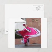 Cinco De Mayo Dancer Postkarte (Vorne/Hinten)