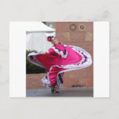 Cinco De Mayo Dancer Postkarte (Vorderseite)