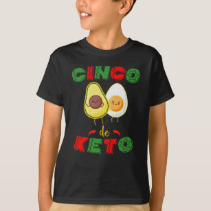 Cinco de Mayo Diet Keto Funny Avocado T-Shirt