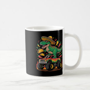 Cinco De Mayo Dinosaur Taco Monster Truck Sombrero Kaffeetasse