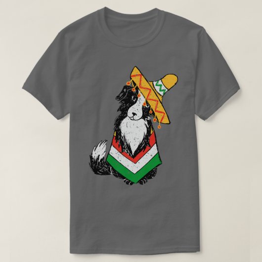 Cinco De Mayo Dog T-Shirt (Design vorne)